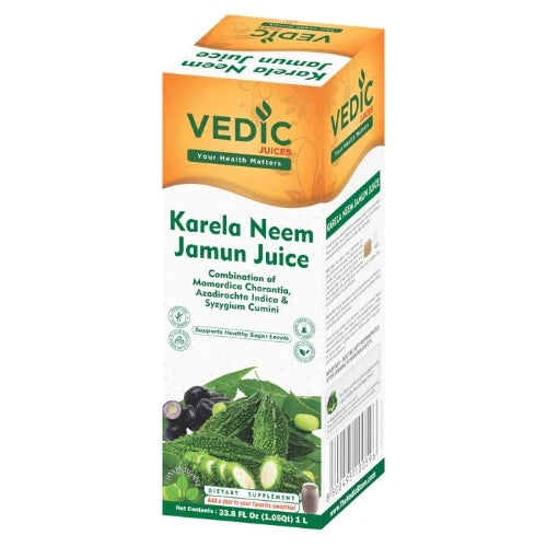 Karela Neem Jamun Juice - Vedic 1L