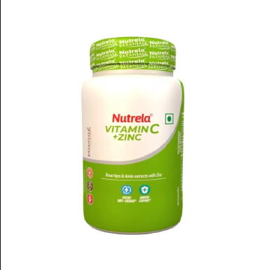 Nutrela Vitamin C+Zinc 60 Tabs