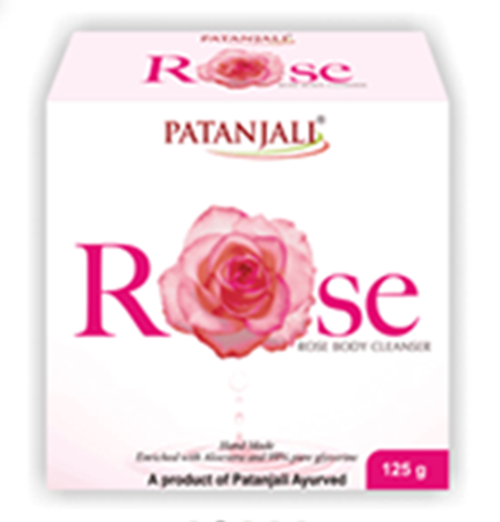 Patanjali Rose Body Cleanser 125g