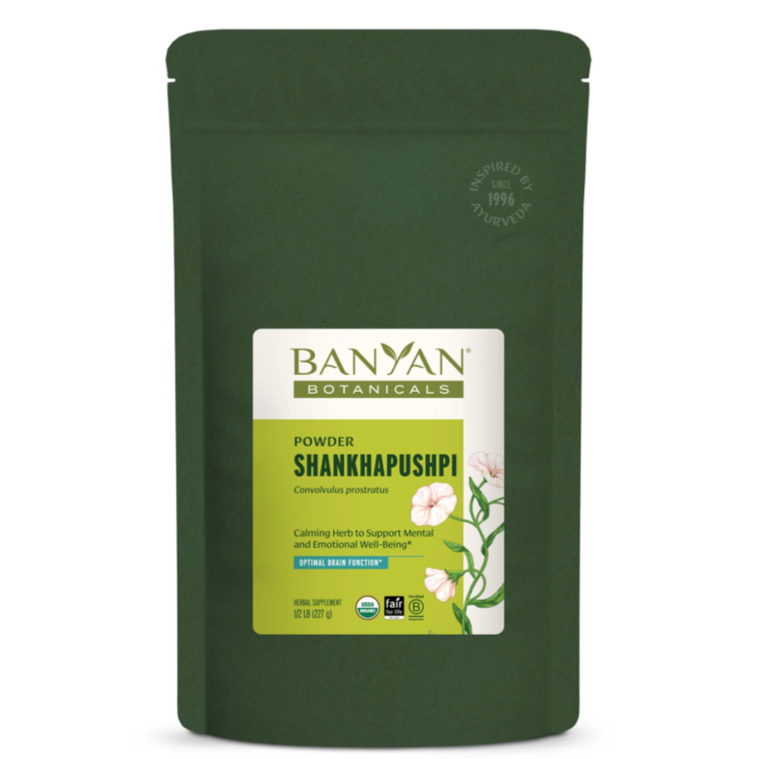 Shankhapushpi powder, organic (1/2 lb.)