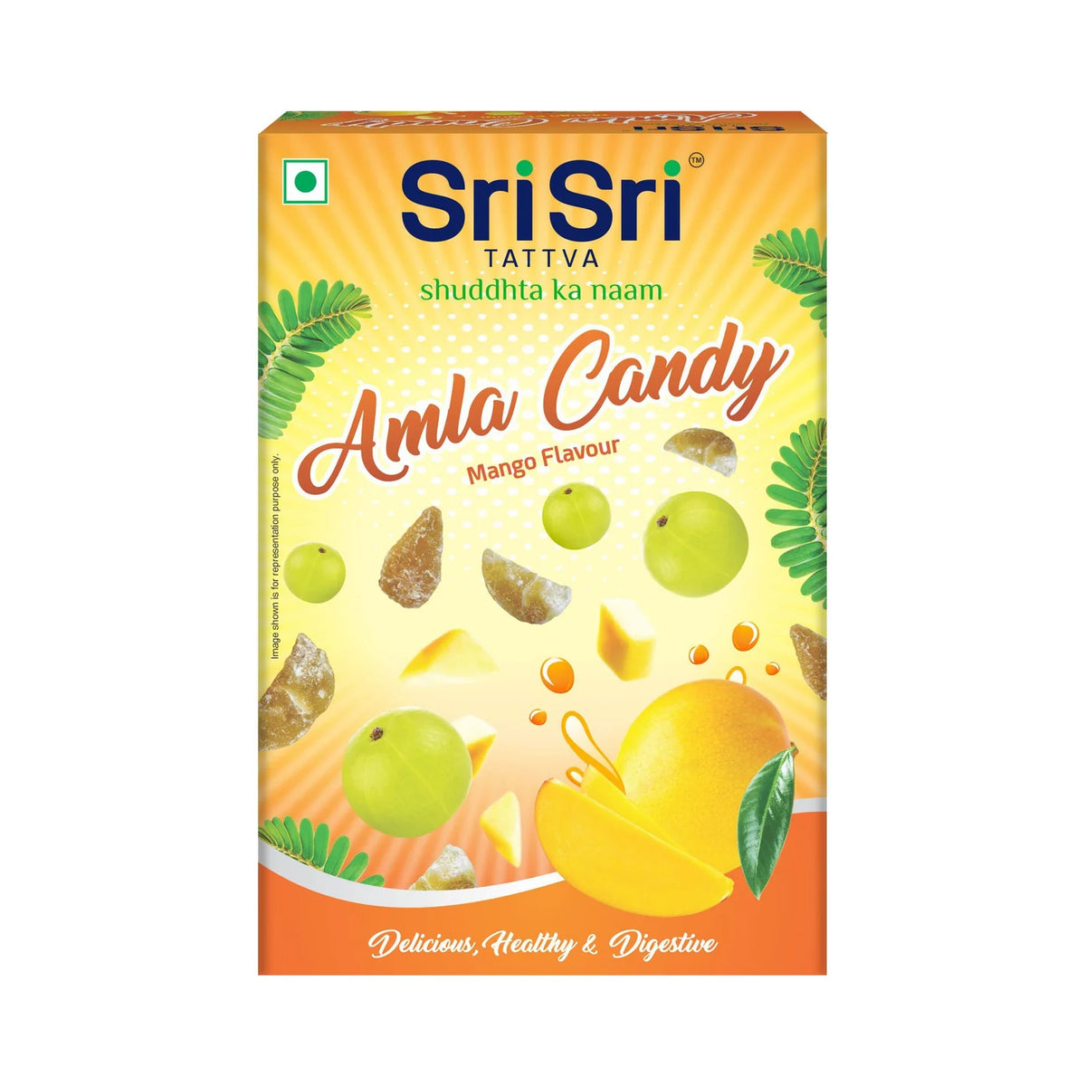 Sri Sri Tattva Amla Candy Mango  Flavoured