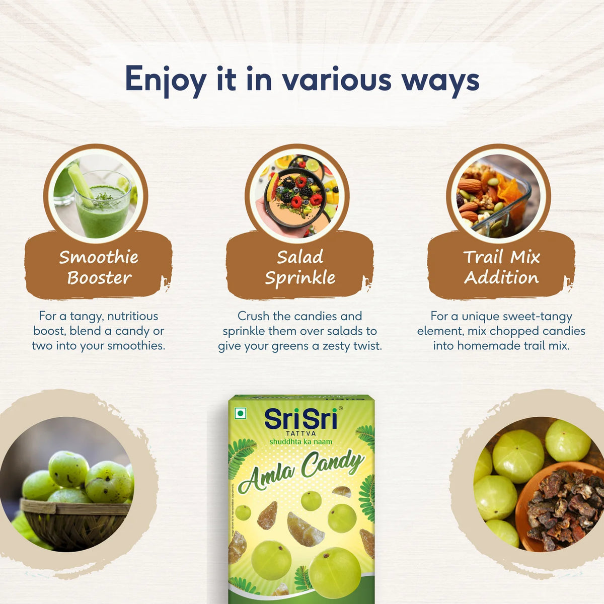 Sri Sri Tattva Amla Candy Plain