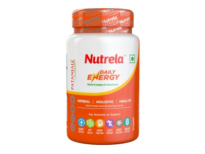 Nutrela Daily Energy (Vitamin B-Complex with Herbal Extracts) 30 Capsules