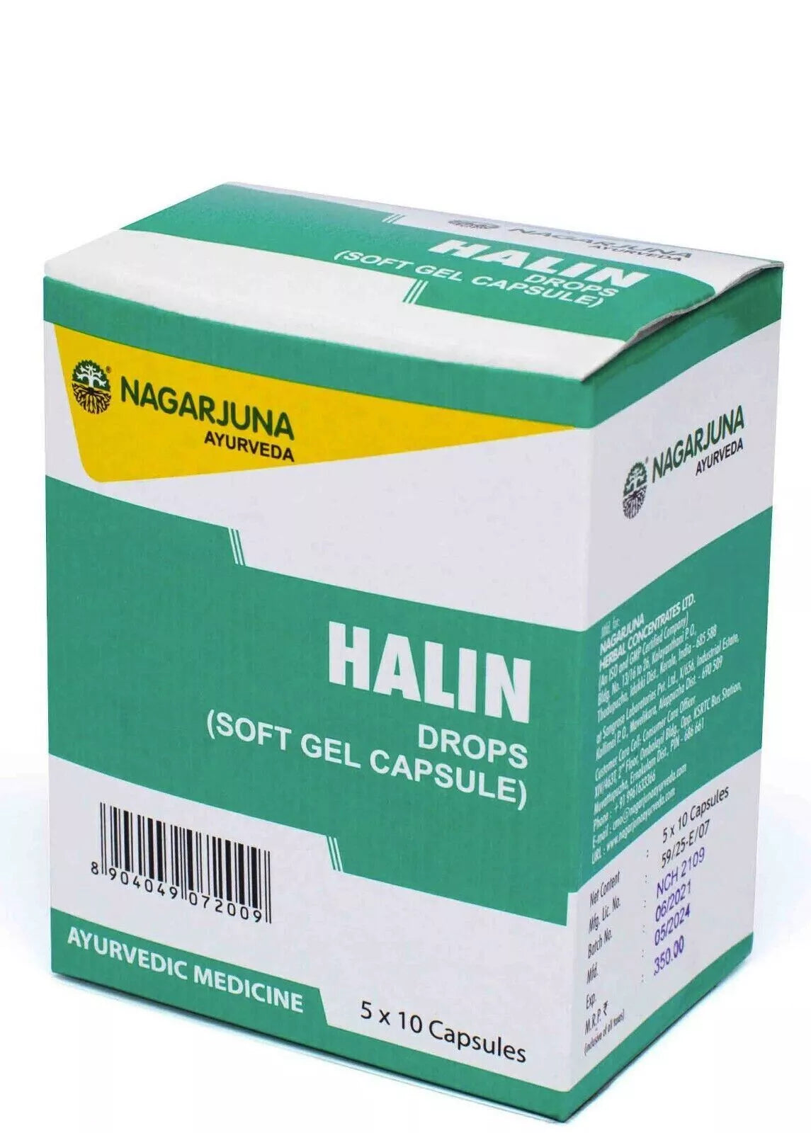 Halin Drops Soft Gel Capsule 50