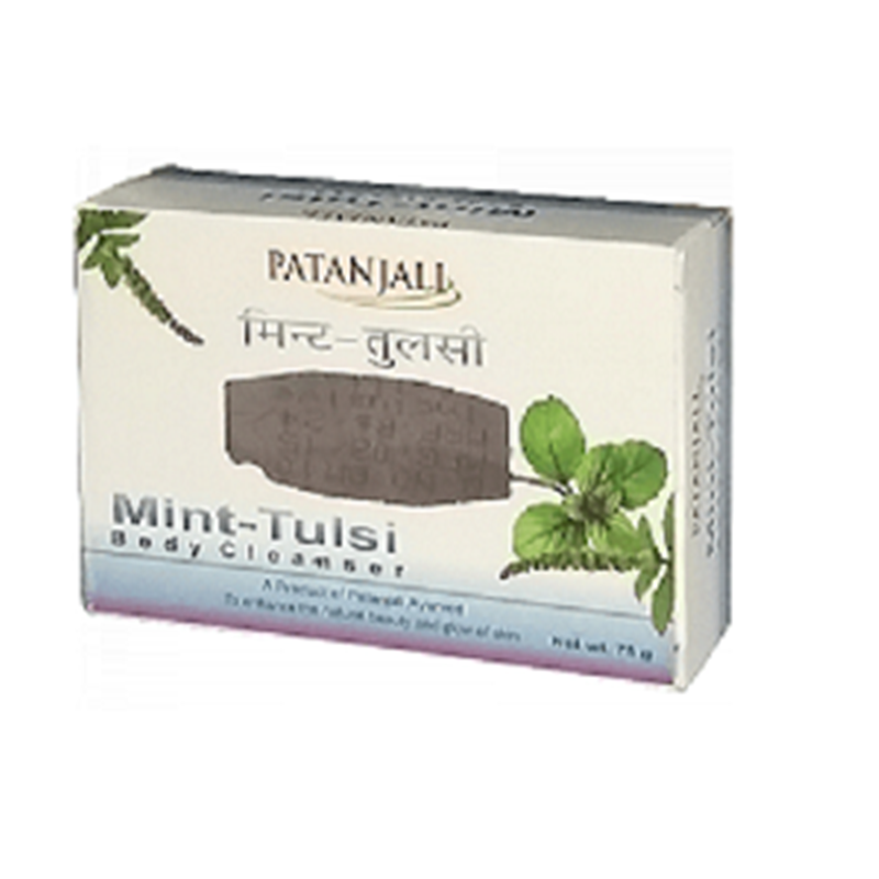 Patanjali Ojas Mint Tulsi Soap