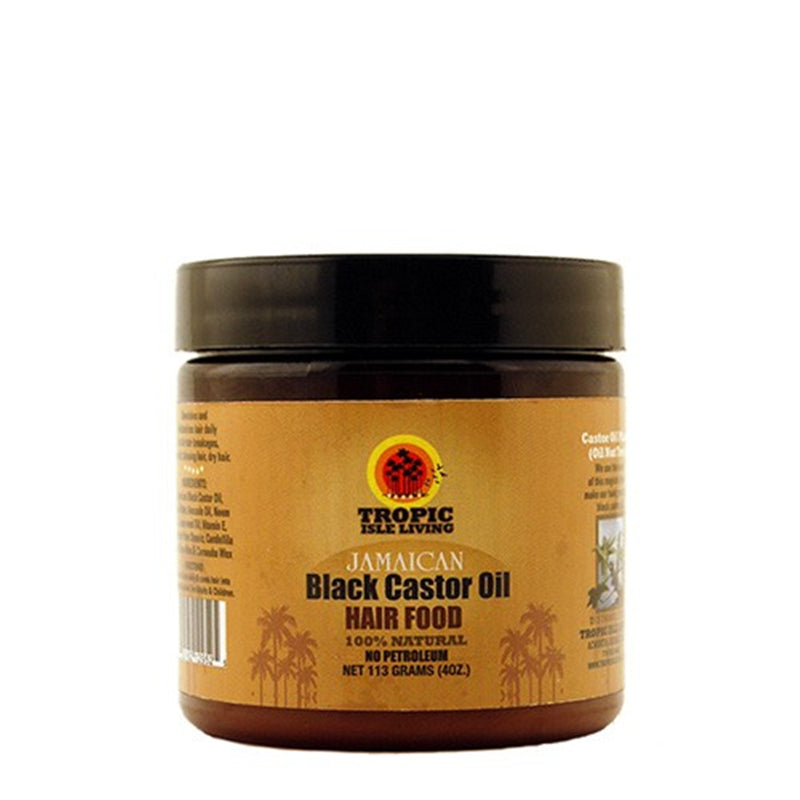 Tropic Isle Living Black Castor Oil Hair Food 4oz