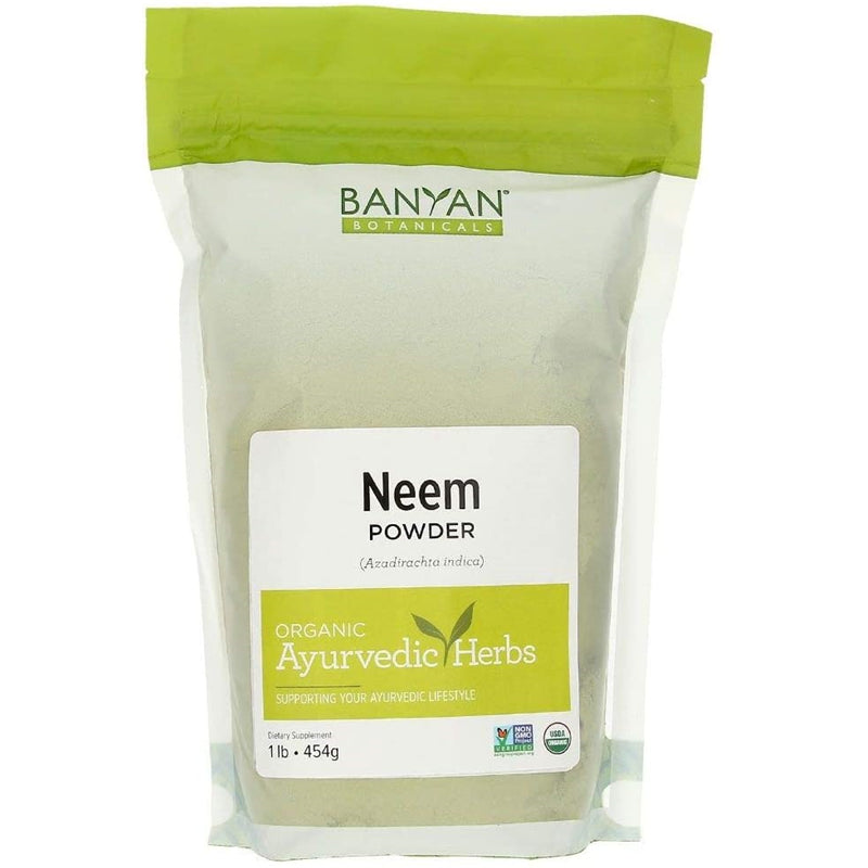 Banyan Neem Powder, Organic (1/2 lb.)