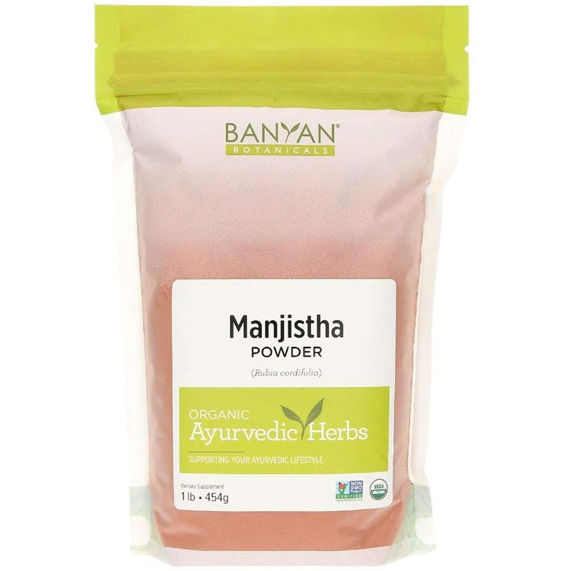 Certified Organic Manjista root powder (1/2 lb)