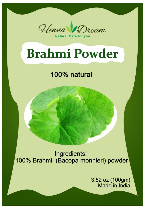 Brahmi powder for hair