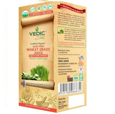 Aloe Vera Wheat Grass Juice (org)